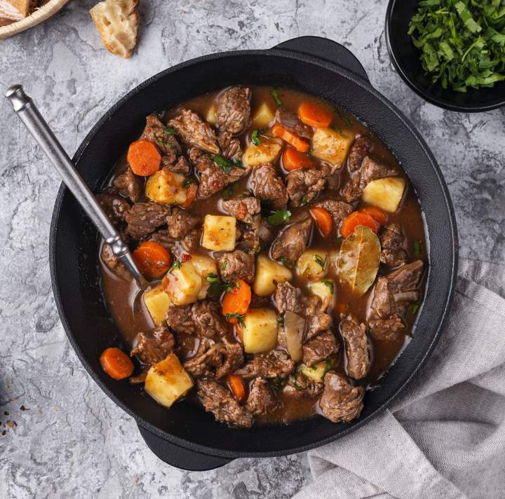 Bœuf bourguignon traditionnel Cuissai