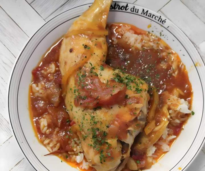 Ragoût de poulet traditionnel Cuissai